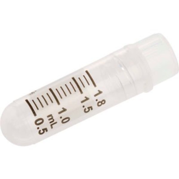 Celltreat CELLTREAT® 1.8ml CF Cryogenic Vial, Internal Thread, Round-Bottom, Sterile, 100/Case 229914